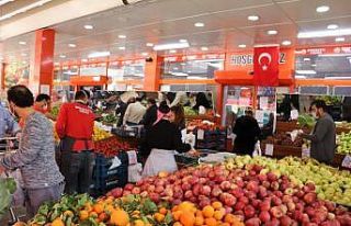 Kahramanmaraş’ta marketlerde Ramazan yoğunluğu