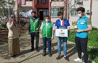 Kahta’da bin 350 aileye yardım ulaştı