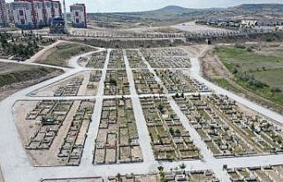 Kaldırım ve Taşlıbel mezarlıklarına yeni kapı...