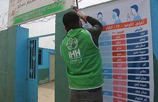 Kamplarda korona virüs tedbirleri