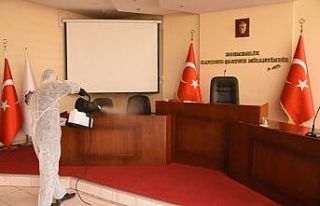 Karabük Özel İdare’den dezenfekte çalışmaları
