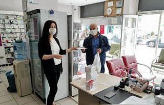Karabük’te 7 bin 500 kişiye maske dağıtıldı