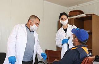Karaman’da 240 temizlik personeli sağlık taramasından...