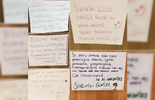 Karantina süresi dolan öğrencilerden Bafra Belediyesine...