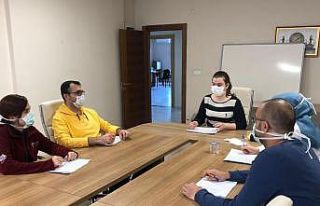 Karantina yurtlarında kesintisiz sağlık hizmeti...