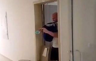 Karantinadaki Türk işçiden sağlıkçılara tulumlu...