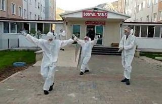 Karantinadaki vatandaşlara moral olsun diye ’Tokat...