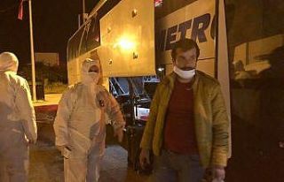 Karantinadan sonra hem memleketlerine hem ailelerine...