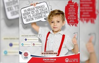 Karesi’den çocuk resimler yarışması