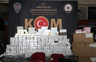 Kargo aracında kaçak sigara ve ürünler ele geçirildi