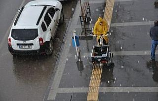 Kars’ta bahar yağmurları etkili oluyor