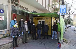 Kartal Belediyesinden Taksi Duraklarına Hijyen ve...