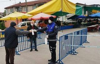 Kartepe’de pazar yerlerinde düzenleme yapıldı