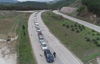 Kayıt altına alınmadan şehre alınmıyorlar