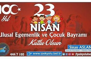 Kaymakam Aslan’dan ’23 Nisan’ mesajı