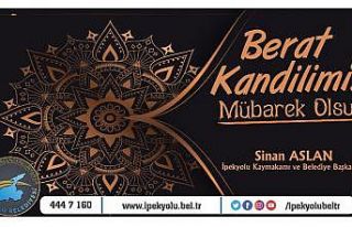 Kaymakam Aslan’dan Berat Kandili mesajı