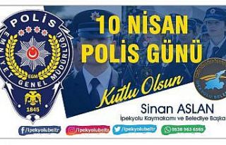 Kaymakam Aslan’dan ‘Polis Haftası’ mesajı