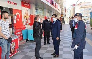 Kaymakam Ataman korona virüs tedbirlerini inceledi