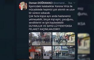 Kaymakam Doğramacı’dan duyarlılık çağrısı