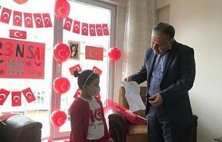Kaymakam Duru 23 Nisan’da yetim çocukları unutmadı