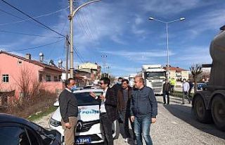 Kaymakam Köroğlu yol kontrol çalışmalarını...