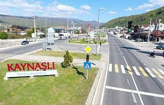 Kaynaşlı’da peyzaj çalışmaları devam ediyor