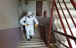 Kaynaşlı’da, TOKİ ve Kalıcı Konutlarda dezenfekte...