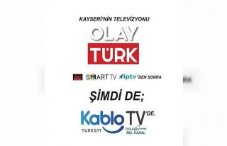 Kayseri’nin ilk dijital televizyonu Olay Türk şimdi...