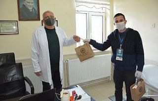 Kdz. Ereğli belediyesi sağlık ocaklarına maske...