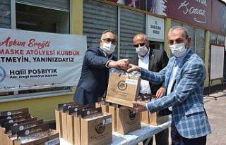 Kdz. Ereğli Belediyesi’nden beldelere maske desteği