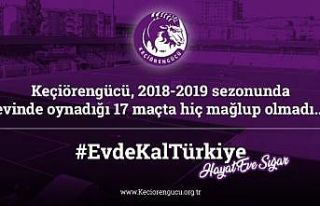 Keçiörengücü’nden 17 maçlık yenilmezlik serisi...