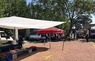 Kemer’de pazarlarda denetim devam ediyor