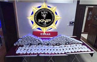 Kilis’te 91 kilo esrar ele geçirildi