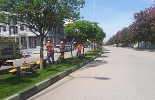 Kilis’te parkların bakım ve onarım