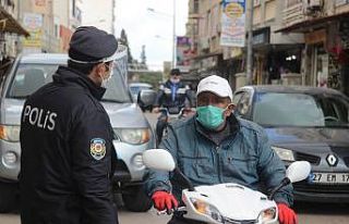 Kilis’te polis korona virüs denetimlerini sıkılaştırdı