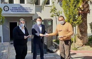 Kınıklı iş adamından korona virüsü ile mücadeleye...