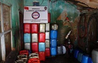 Kırıkkale’de 768 litre kaçak mazot ele geçirildi