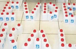 Kırıkkale’de dezenfektan operasyonu: 60 litre...