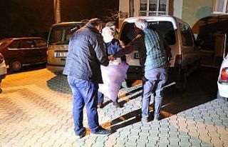 Kırşehir’de 12 dairelik apartmanda karantina uygulaması