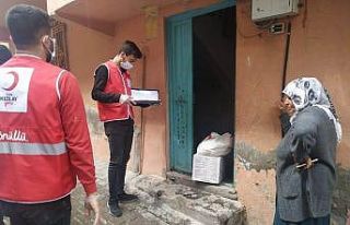 Kızılay korona virüse karşı sahada
