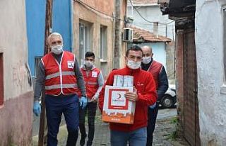 Kızılay’dan ihtiyaç sahiplerine yardım