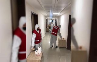 Kızılay’dan karantinadakilere yardım eli