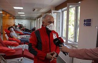Kızılay’ın kan stoku kritik seviyeye düştü