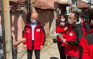 Kızılay’ın merhamet eli salgın tehdidine karşı...