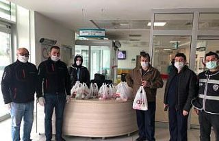 Kızılcahamam’da sağlık çalışanlarına çiğ...