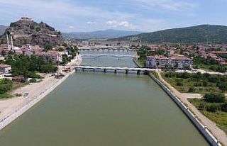 Kızılırmak Osmancık geçişinde ıslah çalışmaları...