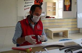 Kızıltepe Gençlik Merkezinde yüz korucusu siper...