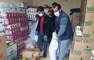 Konakkuran Belediyesinden gıda yardımı
