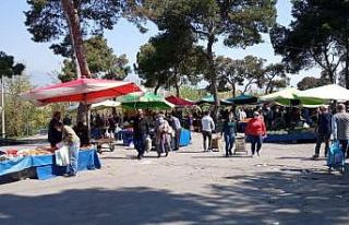 Konak’ta pazarlara yasak ayarı