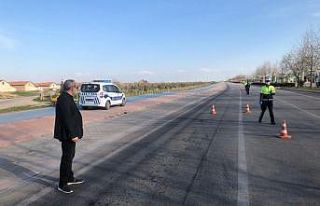 Konya Emniyet Müdürü Aydın, kontrol noktalarını...